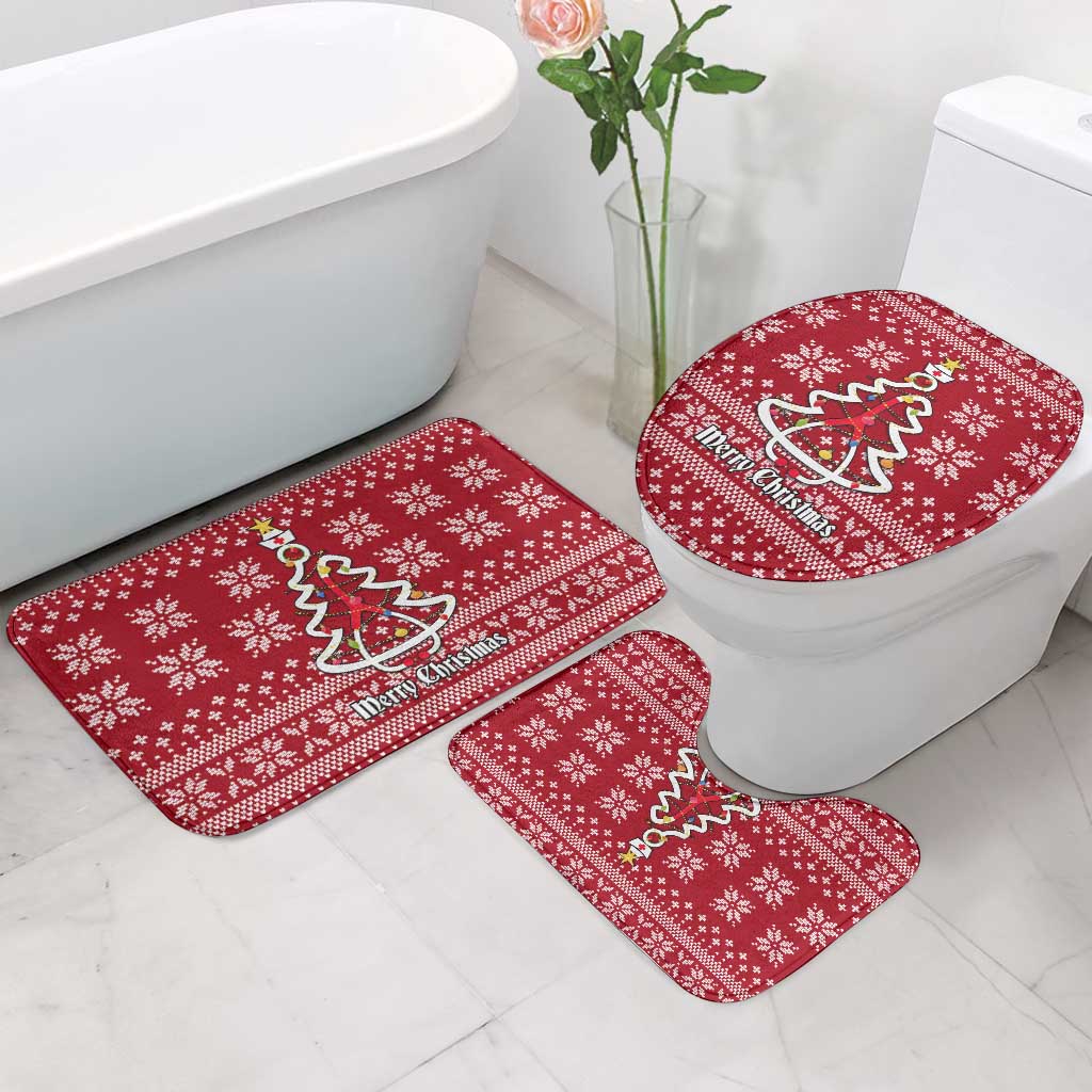 Nurse Merry Christmas Christmas Bathroom Set Xmas Holiday Patterns - Wonder Print Shop