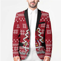 Nurse Merry Christmas Christmas Blazer Xmas Holiday Patterns - Wonder Print Shop