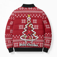 Nurse Merry Christmas Christmas Bomber Puffer Jacket Xmas Holiday Patterns - Wonder Print Shop