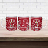 Nurse Merry Christmas Christmas Ceramic Mug Xmas Holiday Patterns - Wonder Print Shop