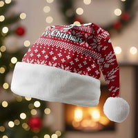 Nurse Merry Christmas Christmas Santa Hat Xmas Holiday Patterns - Wonder Print Shop