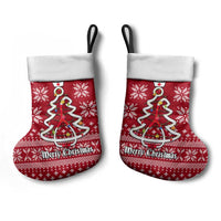 Nurse Merry Christmas Christmas Stocking Xmas Holiday Patterns - Wonder Print Shop