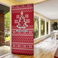 Nurse Merry Christmas Christmas Door Cover Xmas Holiday Patterns - Wonder Print Shop