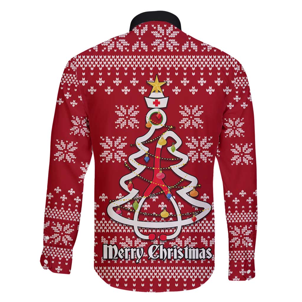Nurse Merry Christmas Christmas Family Matching Puletasi and Hawaiian Shirt Xmas Holiday Patterns - Wonder Print Shop