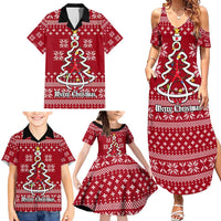 Nurse Merry Christmas Christmas Family Matching Summer Maxi Dress and Hawaiian Shirt Xmas Holiday Patterns - Wonder Print Shop