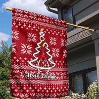 Nurse Merry Christmas Christmas Garden Flag Xmas Holiday Patterns - Wonder Print Shop