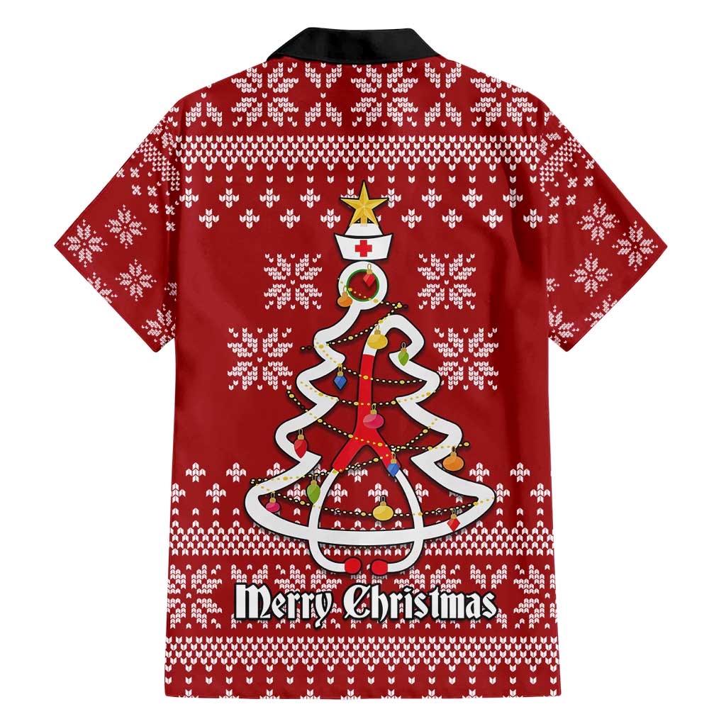 Nurse Merry Christmas Christmas Hawaiian Shirt Xmas Holiday Patterns - Wonder Print Shop