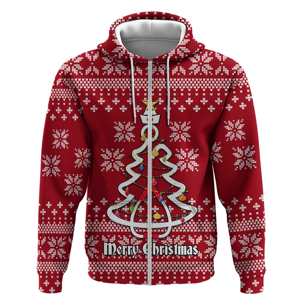 Nurse Merry Christmas Christmas Hoodie Xmas Holiday Patterns - Wonder Print Shop