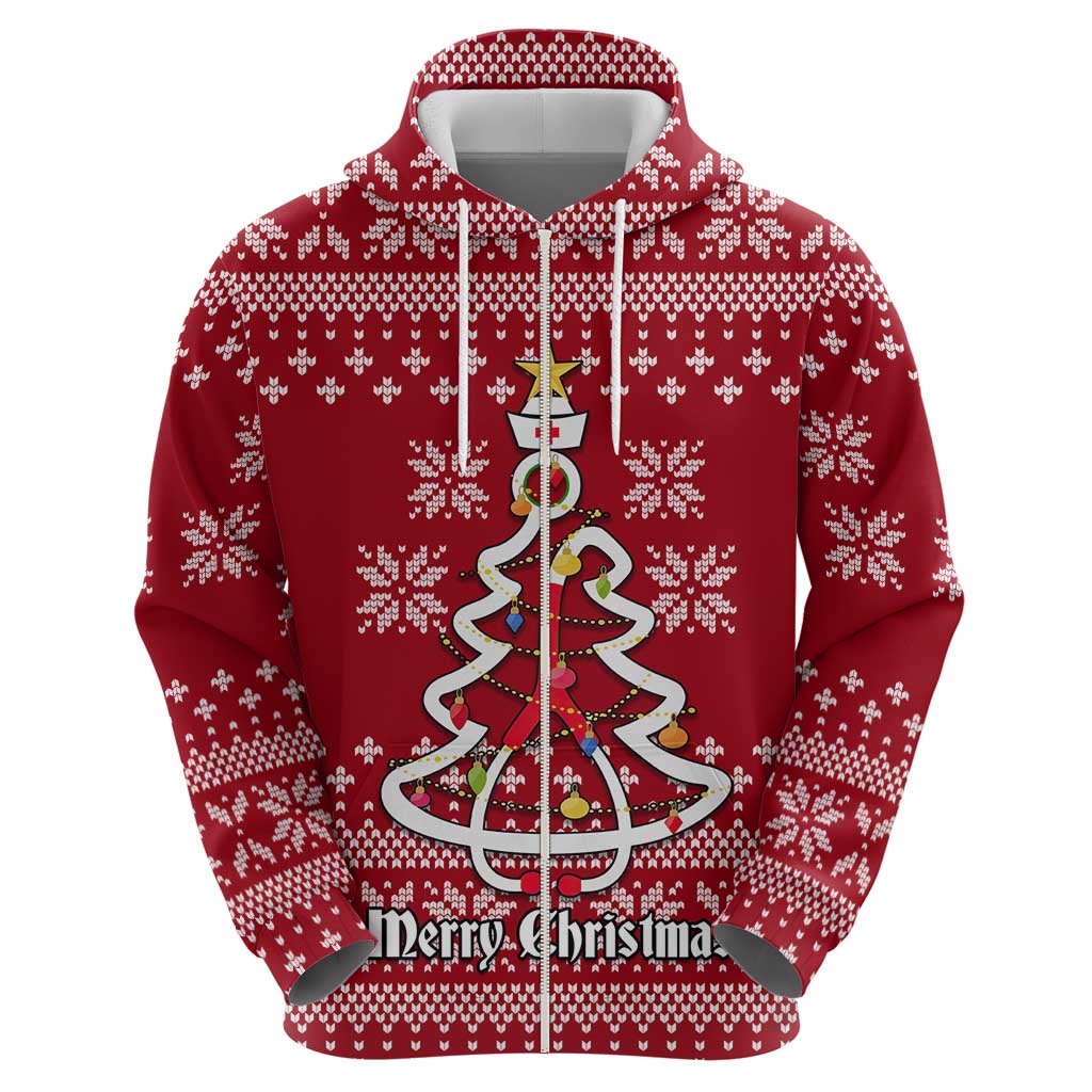 Nurse Merry Christmas Christmas Hoodie Xmas Holiday Patterns - Wonder Print Shop