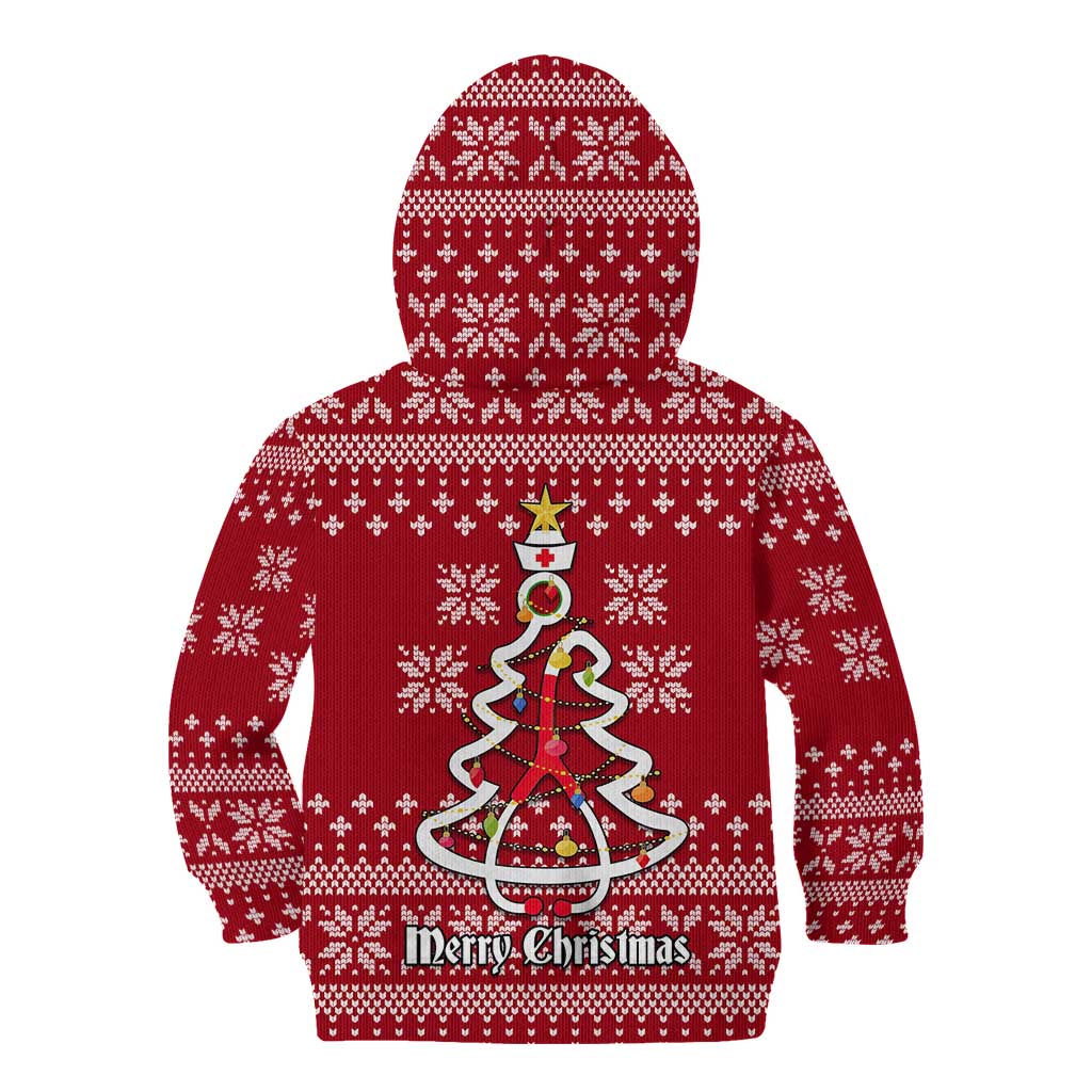 Nurse Merry Christmas Christmas Kid Hoodie Xmas Holiday Patterns - Wonder Print Shop