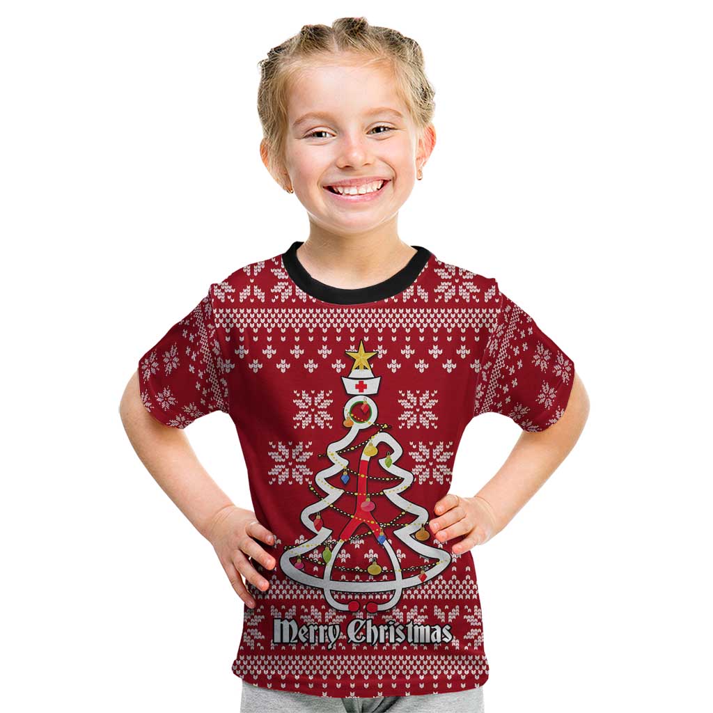 Nurse Merry Christmas Christmas Kid T Shirt Xmas Holiday Patterns - Wonder Print Shop