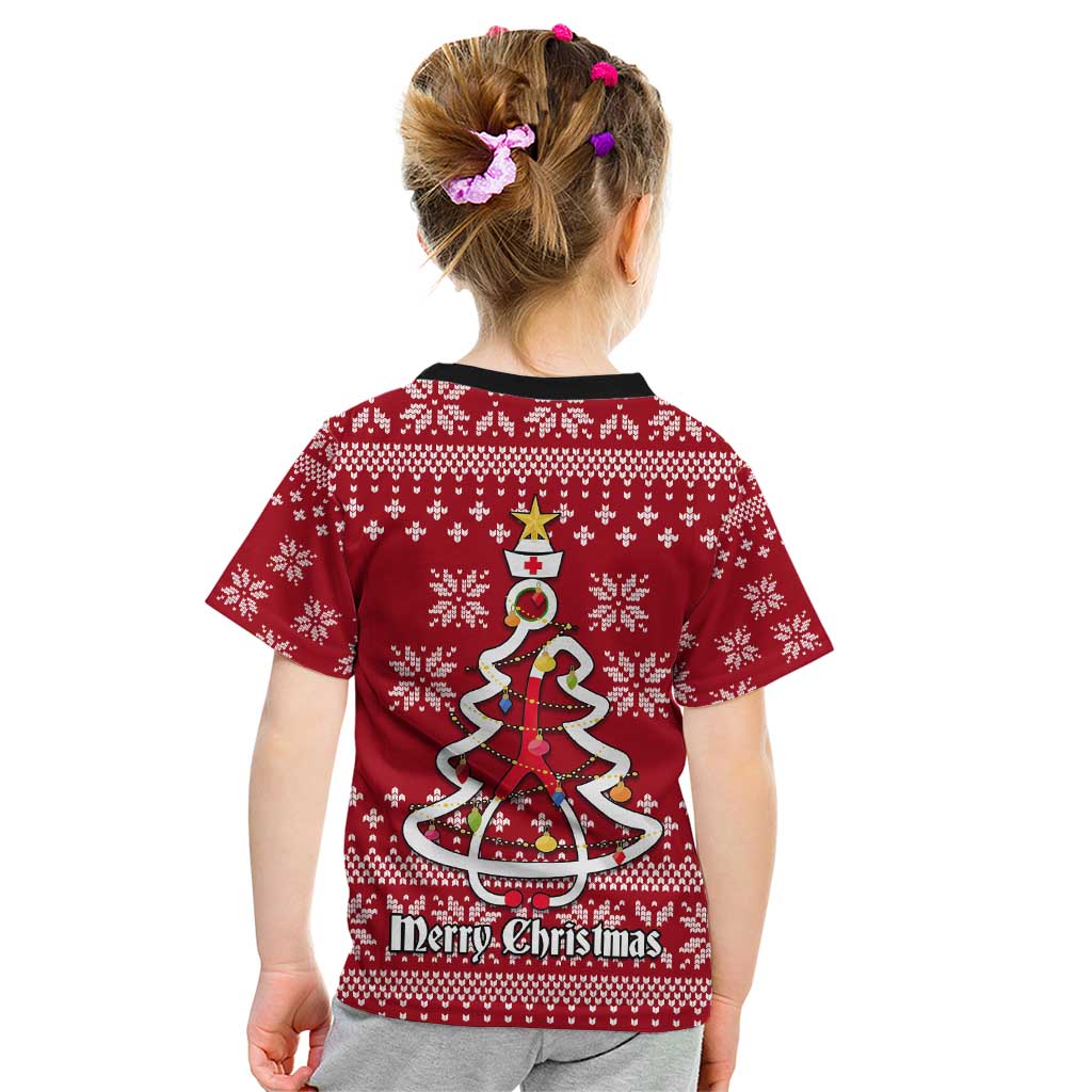 Nurse Merry Christmas Christmas Kid T Shirt Xmas Holiday Patterns - Wonder Print Shop