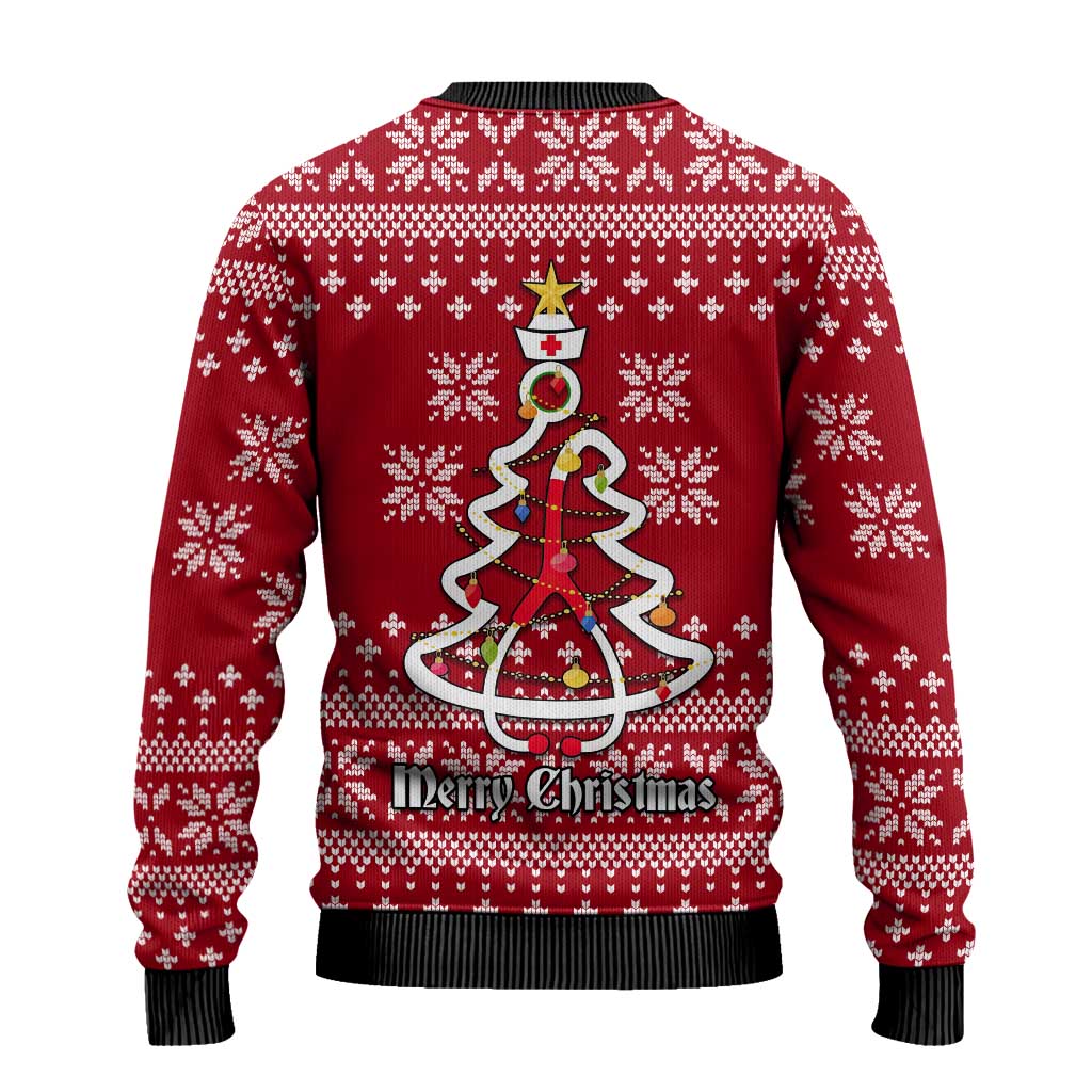 Nurse Merry Christmas Ugly Christmas Sweater Xmas Holiday Patterns - Wonder Print Shop