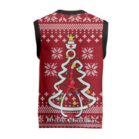 Nurse Merry Christmas Christmas Knitted V-Neck Vest Xmas Holiday Patterns - Wonder Print Shop