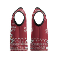 Nurse Merry Christmas Christmas Knitted V-Neck Vest Xmas Holiday Patterns - Wonder Print Shop