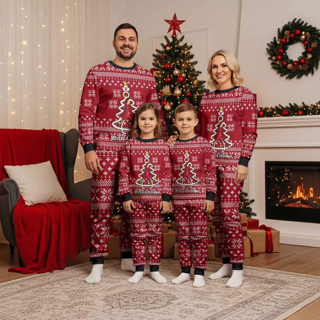 Nurse Merry Christmas Christmas Pajama Set Xmas Holiday Patterns - Wonder Print Shop