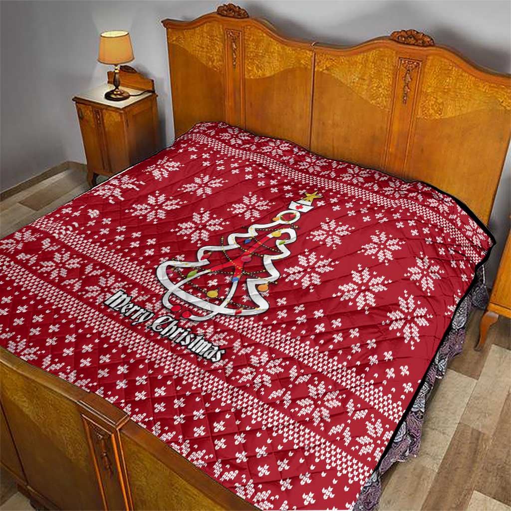 Nurse Merry Christmas Christmas Quilt Xmas Holiday Patterns - Wonder Print Shop