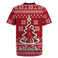 Nurse Merry Christmas Christmas Rugby Jersey Xmas Holiday Patterns - Wonder Print Shop