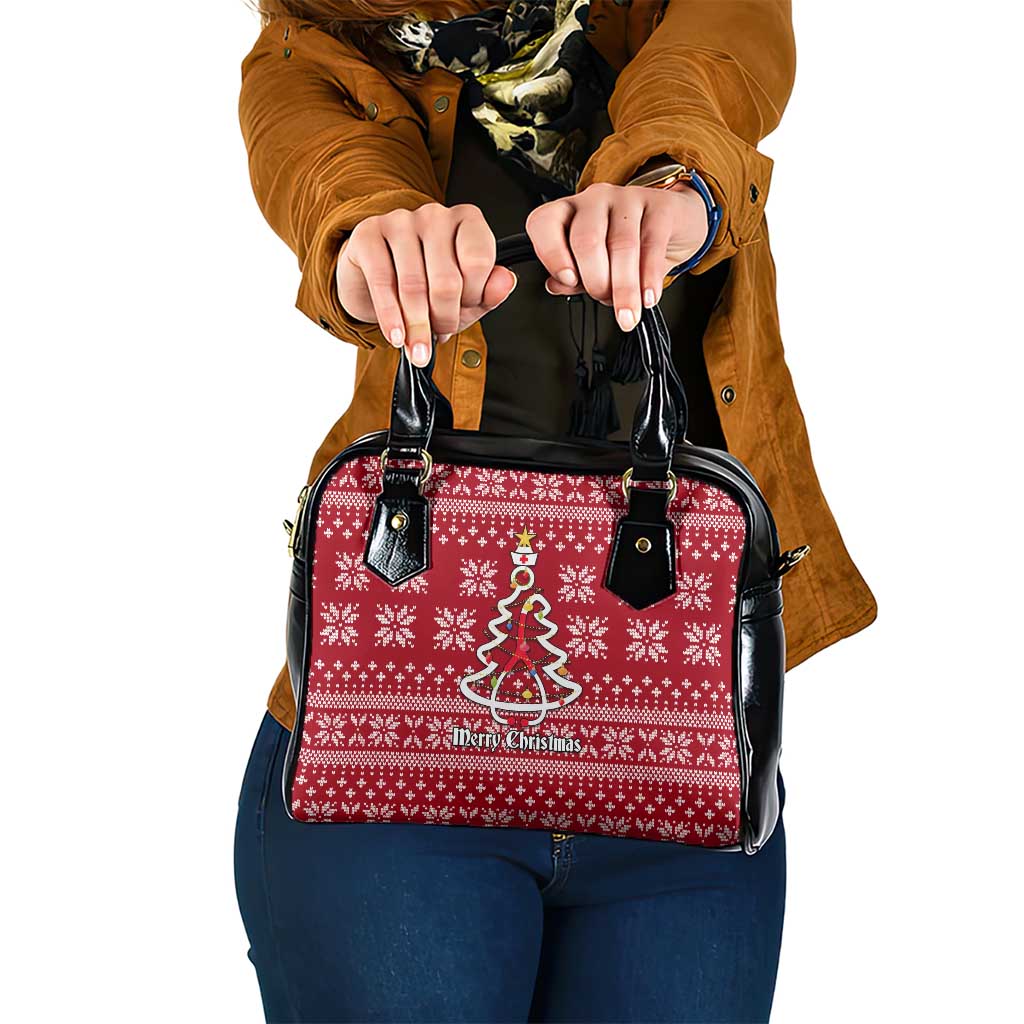Nurse Merry Christmas Christmas Shoulder Handbag Xmas Holiday Patterns - Wonder Print Shop
