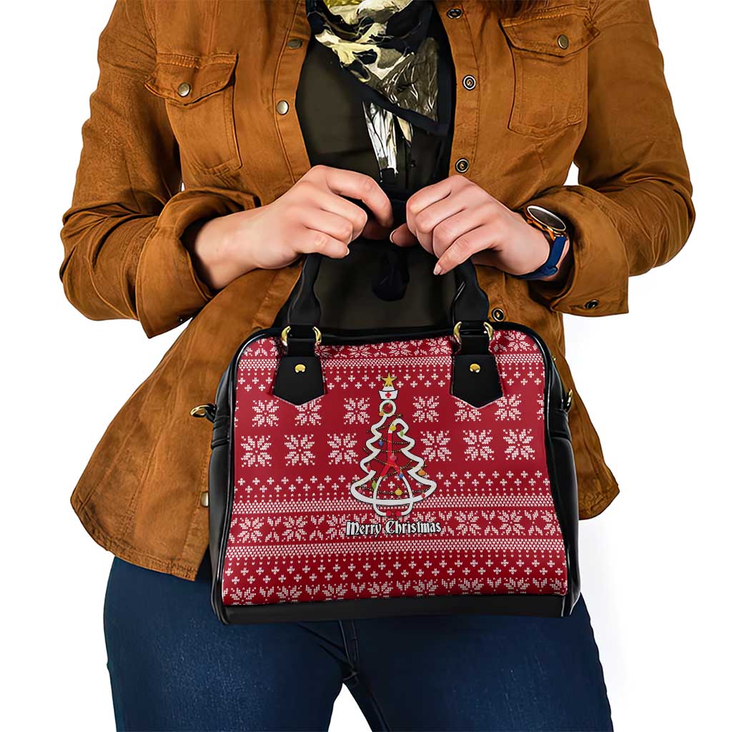 Nurse Merry Christmas Christmas Shoulder Handbag Xmas Holiday Patterns - Wonder Print Shop