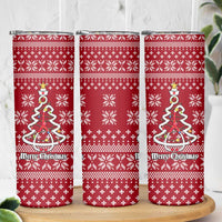 Nurse Merry Christmas Christmas Skinny Tumbler Xmas Holiday Patterns - Wonder Print Shop