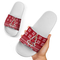 Nurse Merry Christmas Christmas Slide Sandals Xmas Holiday Patterns - Wonder Print Shop
