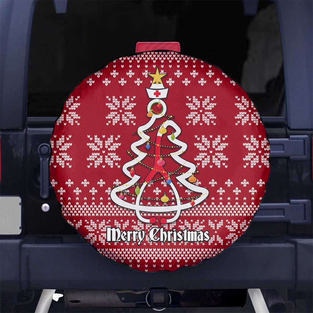 Nurse Merry Christmas Christmas Spare Tire Cover Xmas Holiday Patterns - Wonder Print Shop