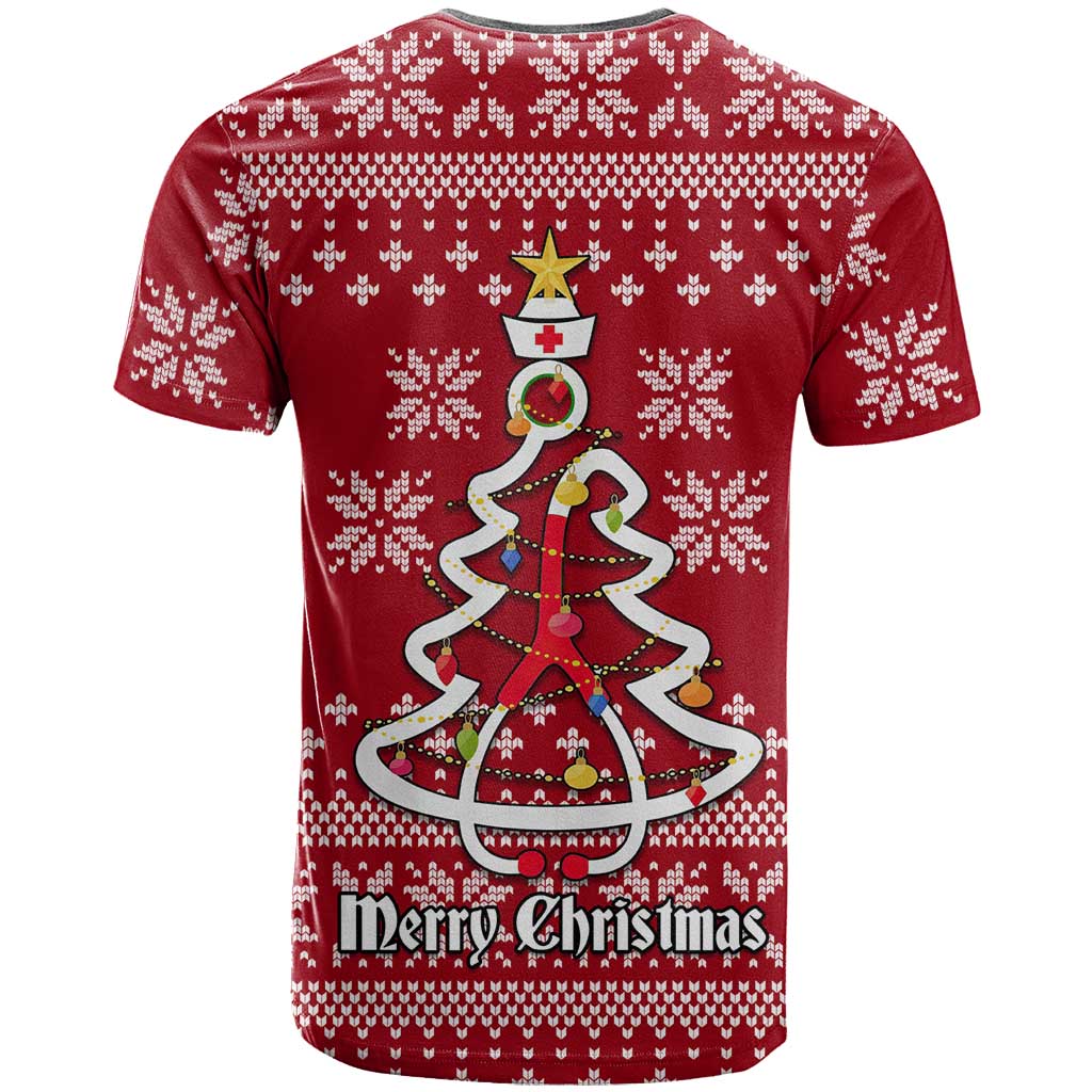 Nurse Merry Christmas Christmas T Shirt Xmas Holiday Patterns - Wonder Print Shop