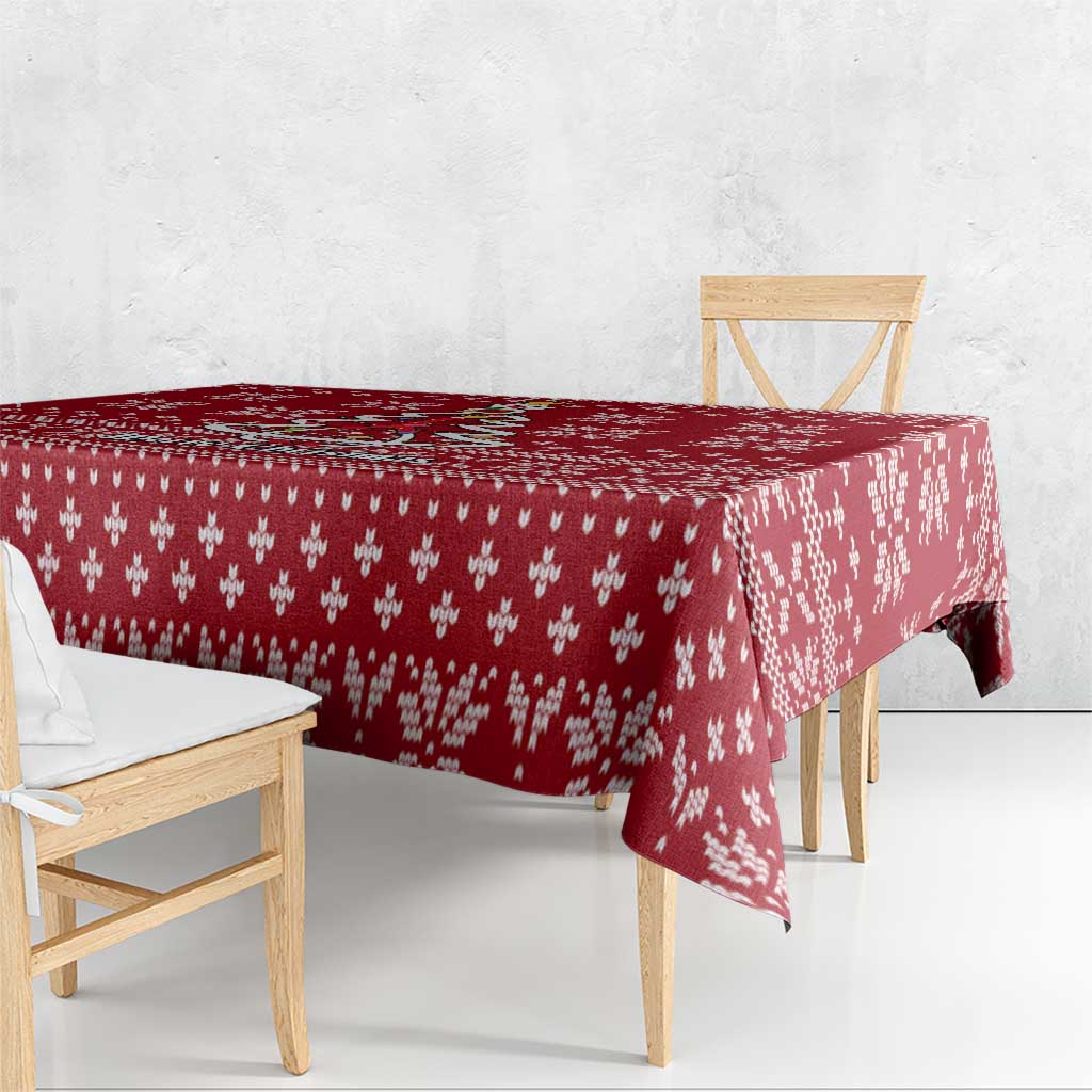Nurse Merry Christmas Christmas Tablecloth Xmas Holiday Patterns - Wonder Print Shop