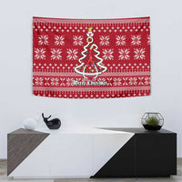 Nurse Merry Christmas Christmas Tapestry Xmas Holiday Patterns - Wonder Print Shop