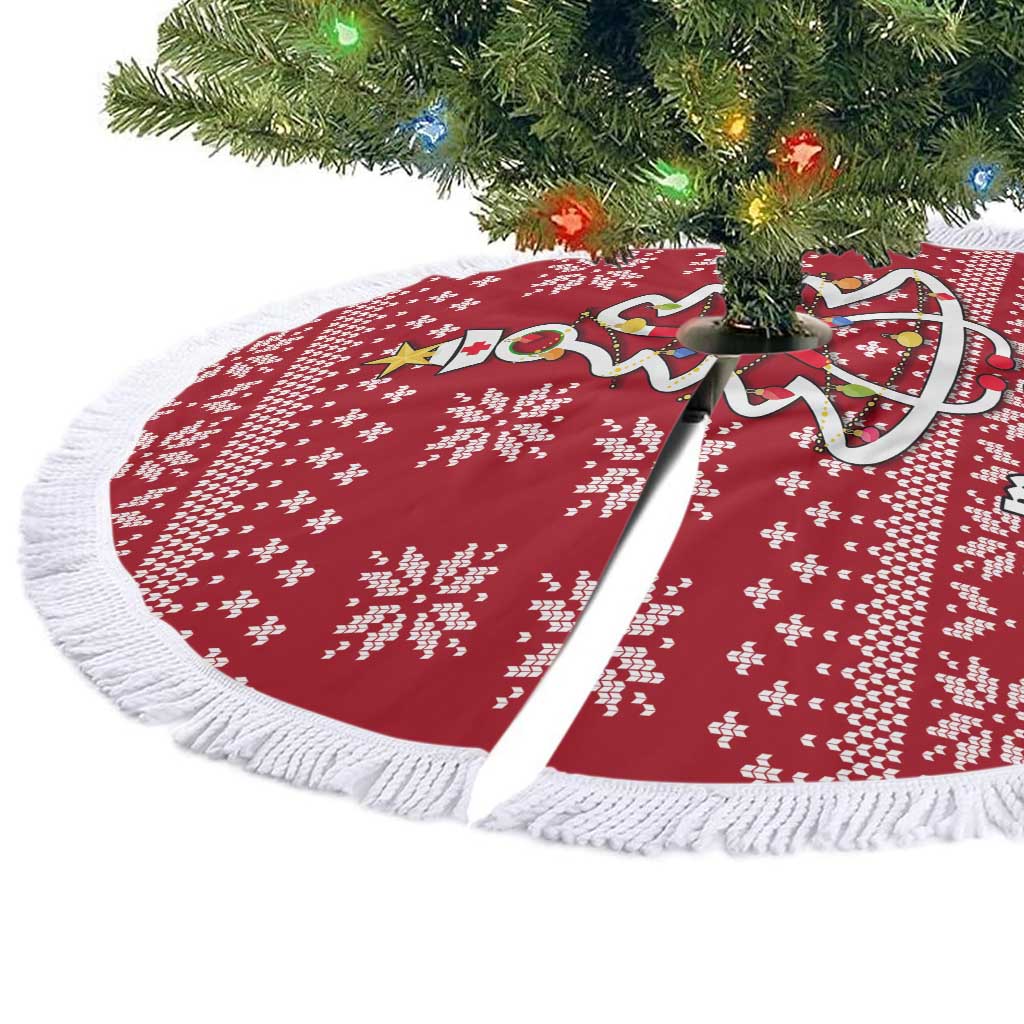 Nurse Merry Christmas Tree Skirt Xmas Holiday Patterns - Wonder Print Shop