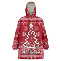 Nurse Merry Christmas Christmas Wearable Blanket Hoodie Xmas Holiday Patterns - Wonder Print Shop