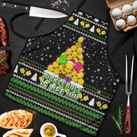 PickleBall Is Life Christmas Apron Xmas Holiday Patterns - Wonder Print Shop