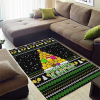 PickleBall Is Life Christmas Area Rug Xmas Holiday Patterns - Wonder Print Shop