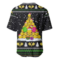 PickleBall Is Life Christmas Baseball Jersey Xmas Holiday Patterns - Wonder Print Shop
