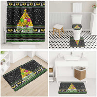 PickleBall Is Life Christmas Bathroom Set Xmas Holiday Patterns - Wonder Print Shop