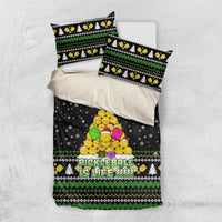 PickleBall Is Life Christmas Bedding Set Xmas Holiday Patterns - Wonder Print Shop