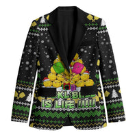 PickleBall Is Life Christmas Blazer Xmas Holiday Patterns - Wonder Print Shop