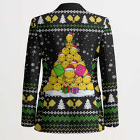 PickleBall Is Life Christmas Blazer Xmas Holiday Patterns - Wonder Print Shop