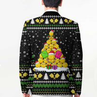 PickleBall Is Life Christmas Blazer Xmas Holiday Patterns - Wonder Print Shop