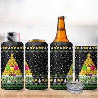 PickleBall Is Life Christmas 4 in 1 Can Cooler Tumbler Xmas Holiday Patterns - Wonder Print Shop