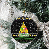 PickleBall Is Life Christmas Ceramic Ornament Xmas Holiday Patterns - Wonder Print Shop