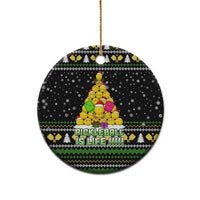 PickleBall Is Life Christmas Ceramic Ornament Xmas Holiday Patterns - Wonder Print Shop
