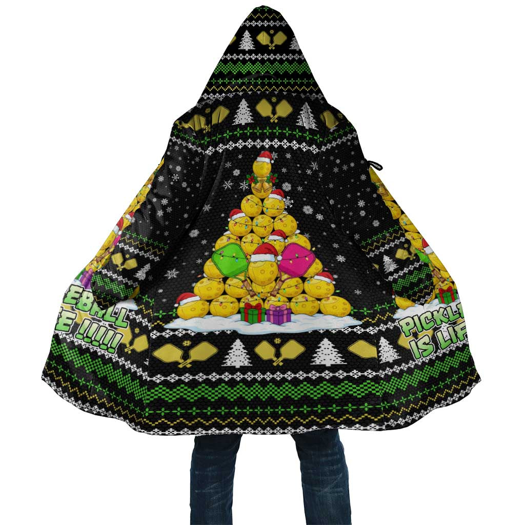PickleBall Is Life Christmas Cloak Xmas Holiday Patterns - Wonder Print Shop