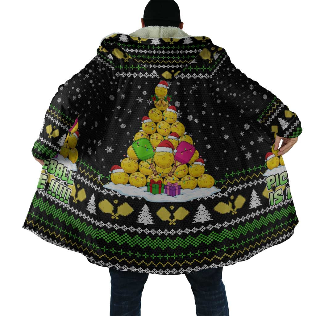 PickleBall Is Life Christmas Cloak Xmas Holiday Patterns - Wonder Print Shop