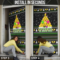 PickleBall Is Life Christmas Door Cover Xmas Holiday Patterns - Wonder Print Shop