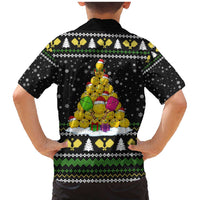 PickleBall Is Life Christmas Family Matching Mermaid Dress and Hawaiian Shirt Xmas Holiday Patterns - Wonder Print Shop