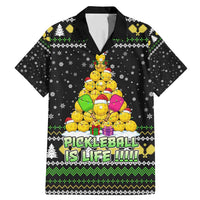 PickleBall Is Life Christmas Family Matching Mermaid Dress and Hawaiian Shirt Xmas Holiday Patterns - Wonder Print Shop