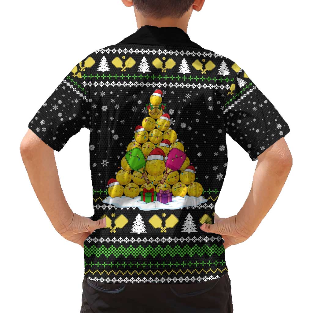 PickleBall Is Life Christmas Family Matching Puletasi and Hawaiian Shirt Xmas Holiday Patterns - Wonder Print Shop