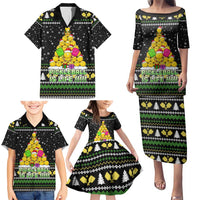 PickleBall Is Life Christmas Family Matching Puletasi and Hawaiian Shirt Xmas Holiday Patterns - Wonder Print Shop